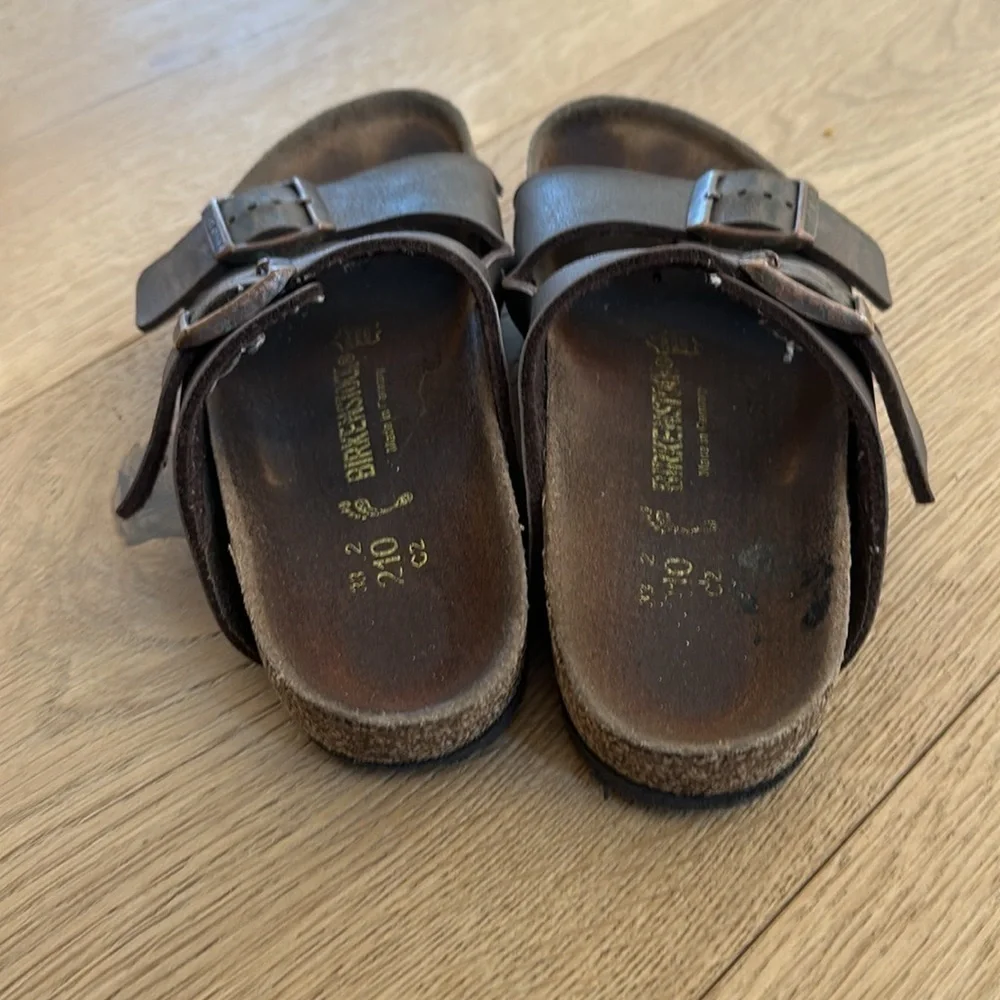Birkenstocks brown sandals kids 33 kids C2